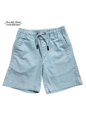 Rumi + Ryder 4Y Light Blue Drawstring Shorts